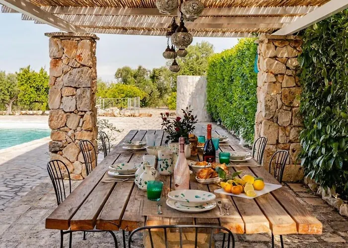 Trullo Vittoria With Private Swimming Pool Ostuni
